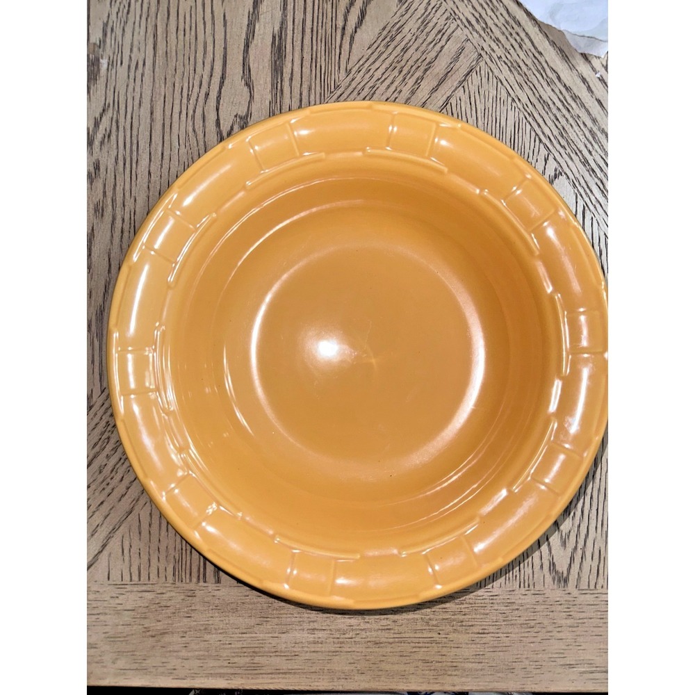 Longaberger Woven Butternut Yellow Golden 12" Serving Bowl